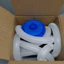 KimFilter Transparent 1000 GPH Above Ground Pool Filter Pump Easy Cartridge Status Viewing | Powerful Pool Cartridge Filter Pump System | Enhanced Circulation & Filtration for Crystal-Clear Water