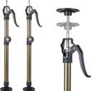 MANQO Cabinet Jack for Installing CabinetAdjustable Support Pole3rd Hand Support SystemExtend from 19.29 inch to 43.30 inch,Supports up to 156lbs for Drywall 2Pcs Set (Patent Design)