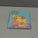 KIFHCMPR Poke-in Fun Art Fabric Craft,Animals Theme,Mess Free Kids'Paper Craft Kits,Arts and Crafts for Kids,Art Activity Birthday Christmas Gift Ideas for Children,Toys for Girls &Boys Ages 4-10+