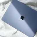 Macbook Case Matte Clear Blue