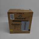 Favoyard Outdoor Seat Cushion Set 22 x 24 Inch Waterproof & Fade Resistant Patio Furniture Cushions with Removable Cover Deep Seat & Back Cushion with Handle and Adjustable Straps for Chair Sofa Couch (Beige)