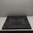 Art3d Decorative Ceiling Tile 2x2 Glue up, Lay in Ceiling Tile 24x24 Pack of 12pcs Spanish Floral in Black