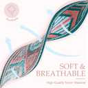 5 pack Stretchy Nylon Watch Bands Compatible with Samsung galaxy watch active 2 bands 40mm 44mm/Active 40mm/Galaxy Watch 3 41mm/Galaxy Watch 42mm/Gear S2/Galaxy Watch 4 5 6 7 20mm Wristband (White/Wine-Red/Pink/Green Arrow/Multicolor)