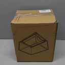 6 Pack Clear Stackable Storage Drawers & Qtip Holder Dispenser with Bamboo Lids, Clear Plastic Storage Containers for Bathroom, Vanity, Undersink, Kitchen Cabinets, Pantry, Home Organization