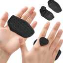 3 x HUAFA Anti-Slip Workout Grips, Gym Grips Weight Lifting Grips Pads, Ergonomics Weight Lifting Gloves for Men Women Deadlift, Fitness Training and Exercise, Gym Grips Pads for Palm Protection