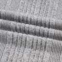 Dokotoo 2 Piece Lounge Sets for Women Ribbed Knit Button V Neck Long Sleeve Tops Matching Pants Pajamas Set 2025 Fall Outfits (X-Large, Grey)