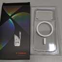 TORRAS Magnetic Slim Fit for iPhone 17 Pro Case 6.3 inch, Ultra-Thin, Compatible with MagSafe, Lightweight Matte Anti-Scratch Hard PC Cover Phone Case for iPhone 17 Pro OriginFit, Clear