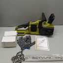 SEYVUM Cordless 40V 16 Inch Chainsaw with 2 x 4.0Ah Batteries, Electric Chain Saw with Tool-free Chain Tension, Auto Oiling, Heavy-Duty for Tree Felling, Firewood Cutting, Pruning