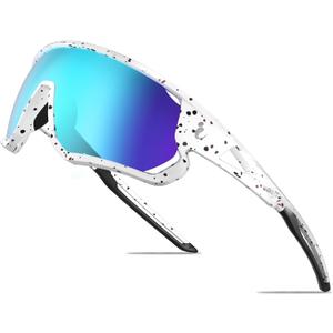 IKTOD Youth Baseball Kids Sunglasses for 4-16 Boys Girls Softball Cycling Glasses UV400 Protection Sports Goggles (Ks-08)