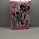 Bayer Twin Doll Pram Neo, Grey, Pink with Butterfly, Jean Look