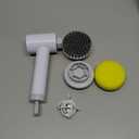 Electric Spin Scrubber, Power Cleaning Brush with 3 Heads, Cordless Waterproof Shower Scrubber with Dual Speed, Perfect for Cleaning Bathroom, Tile, Cars, Floor. Electric Scrub Brush for tub