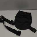 Waterproof Ostomy Bag Cover Belt Soft Adjustable Colostomy Bag Pouch Covers Washable Stoma Urostomy Ileostomy Protective Supplies Reusable Leak-proof Odour Masking Noise Reduction Shower Guard (Black with Large Pouch)