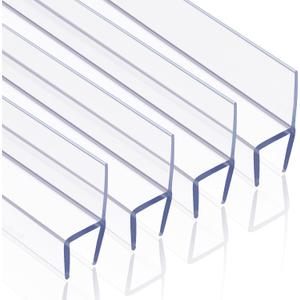 4PCS 3/8" X 39" Shower Door Seal Strip
