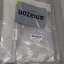 Ready-to-Install Plastic Window Insulation Film 39″×63″ (Fits 36″×60″ Windows), Reusable Clear Draft Protection Window Cover with Built-in Hook & Loop Edge, No Cutting or Messy Tape