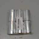 Tebery 6 Pack Small Spice Containers, Portable Aluminum Storage Canister with Lids, 2.7 Oz Smell Proof Waterproof Mini Metal Jars for Tea, Spices, Coffee Beans, Travel and Kitchen Organization