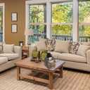 Winlyn 3 Slot Rustic Torched Wood Remote Control Caddy Media Organizer Desktop Organizer Remote Control Holder Pen Pencil Sundries Holder Storage Rack Supply Storage Rack for Office Living Room