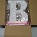 GPUSFAK BAR Marquee Light Up Letters - LED Letter Number Light Sign Decoration for Birthday Home Table Decor White