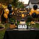 Class of 2026 Graduation GRAD LED Sign Light, USB Powered Graduation Cap Night Light for 2026 Grad Party Decor, Bedroom, Desk, Graduation Gift