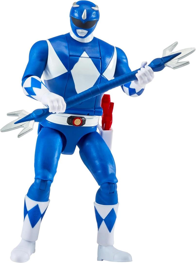 Mighty Morphin Power Rangers: Re-Ignition - Auto-Morphin Blue Ranger Action Figure by Playmates Toys