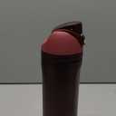 Owala FreeSip Insulated Stainless Steel Water Bottle with Straw, BPA-Free Sports Water Bottle, Great for Travel, 24 Oz, Black Cherry