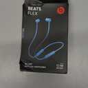 Beats Flex Wireless Earbuds - Apple W1 Headphone Chip, Magnetic Earphones, Class 1 Bluetooth, 12 Hours of Listening Time, Built-in Microphone - Flame Blue
