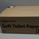 Amazon Basics 2-Ply Soft Toilet Paper, 30 Rolls (5 Packs of 6), Equivalent to 185 Regular Rolls, Packaging May Vary