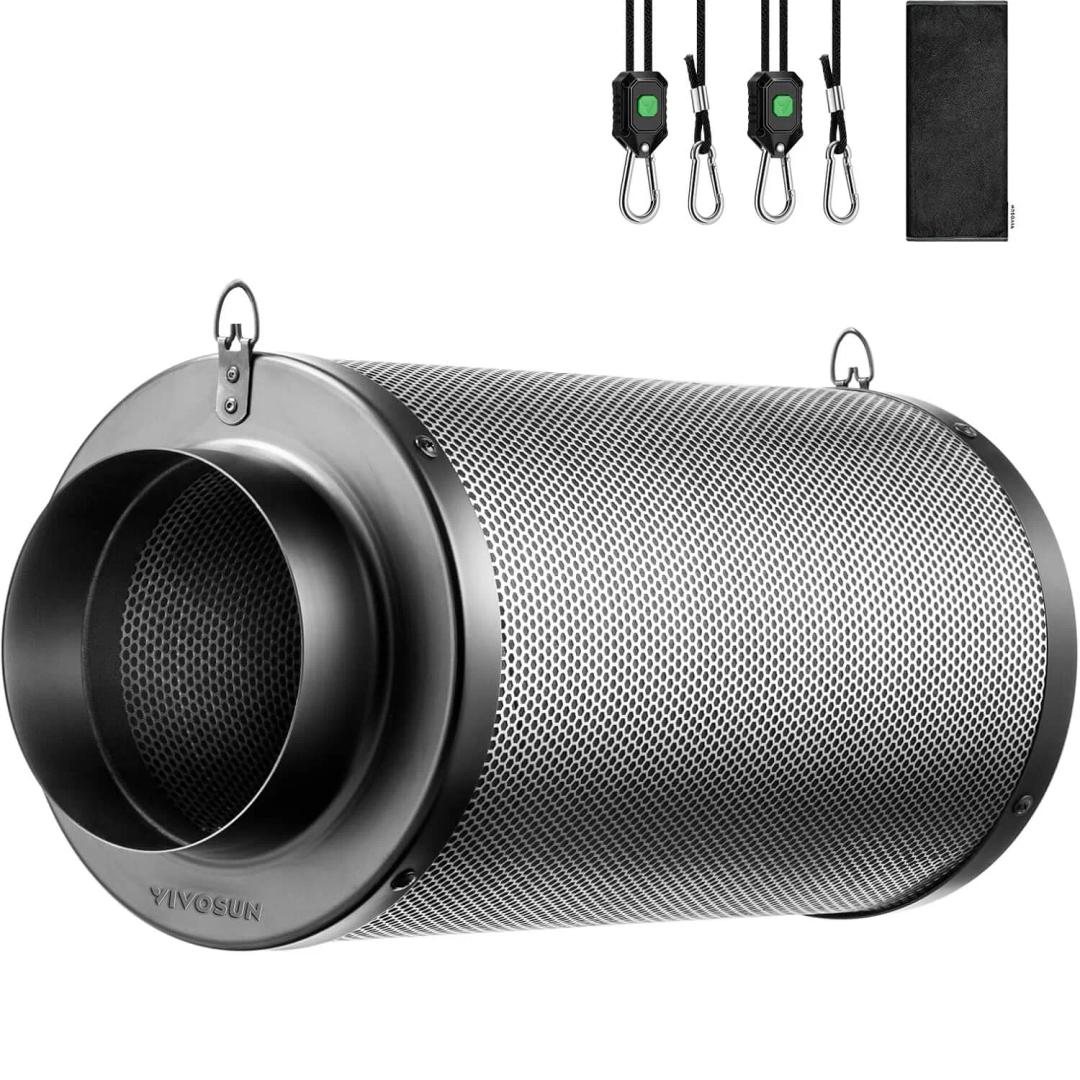 VIVOSUN
4-Inch Air Carbon Filter for Odor Control, Black