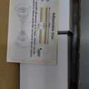 Satin Nickel Door Knob Set with Spindle, Antique Old Style Door Knobs Replacement Set for Mortise Lock Interior Doors, Brushed Nickel (1 Pack)