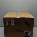 IRIS USA Cat Litter Box, Large Top Entry with Litter Catching Lid and Scoop, Dog Proof, Cat Box Enclosure, Beige/White