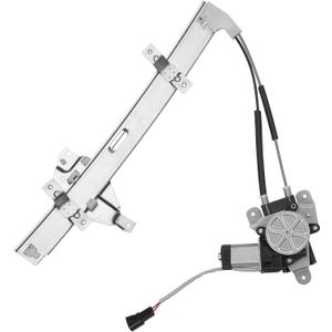 Obaee 741-637 Front Left Driver Side Power Window Regulator with Motor Compatible with Buick Century 1997-2005, Regal 1997-2004/ Oldsmobile Intrigue 1998-2002 Sedan, Replace OE 10334397, 10315144