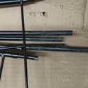 4 Pack Metal Garden Trellis for Climbing Plants, Black Metal Garden Trellis for Vines Plant Rose Vegetable Support,Large Decorative Outdoor Trellis