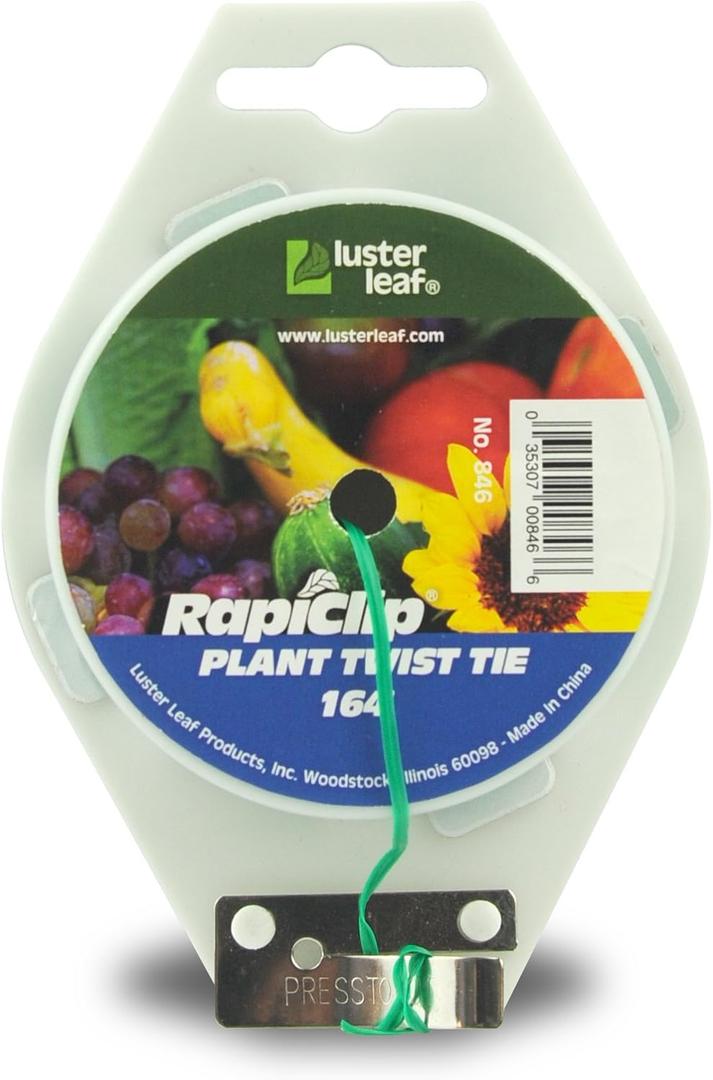 Luster Leaf Rapiclip Extra Long Garden Plant Twist Tie - approx 164 ft. #846