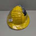 Pyramex Ridgeline Full Brim Hard Hat 4 Point Ratchet Yellow