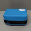 Heavy Duty Handheld Sewing Machine with 110 PCS Sewing Kit & Blue Leather Case, Mini Portable Hand Held Sewing Machine for Adults and Beginners, for Mending Clothes, DIY Projects, at Home or on the Go (Black)