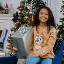 Bluey Christmas Matching Family Sweater Toddler to Adult Sizes (2T - 2XL)