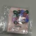 24Pack Valentines Day Gem Gifts for Kids, Heart-Shape Crystal Valentines Cards, Valentines Gift Cards for Kids School Class Classroom (Random acrylic stones) (B2)