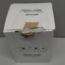 ANDOLL HOME Automatic Cat Feeder, 4L Cat Food Dispenser with 10s Voice Recorder, Pet Feeder up to 8 Meals per Day, Timed Dog Feeder with Dry Food Sealed Ring (White)