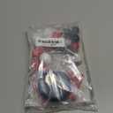 20Pcs Mouse Birthday Cake Topper with Bows and Ears Happy Birthday Party Baby Shower Decorations Supplies (Red)