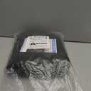 Car Seat Protector for Child Carseat, 2 Pack Protect Car Seat Cover for Baby with Thickest Padding and Non-Slip Padded Backing Mesh Pockets Kids Pets Car Back Seat Protectors (Black)