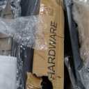 COMHOMA Bed Frame with Headboard and USB & Type-C Charging Ports,Storage Drawers,Modern Upholstered Platform Frames with Padded Headboard, No Box Spring Needed (Dark Gray, Queen (U.S. Standard))