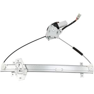 FINDAUTO 748-129 Front Left Driver Side Power Window Regulator with Motor Replacement for 2003 2004 2005 2006 2007 2008 for Honda Pilot, Left