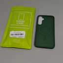 for Samsung Galaxy S23 FE Case Magnetic, Compatible with Magsafe 6.4-Inch Slim Fit Heavy Duty Protection Wireless Charging Skin-Feel Shockproof Anti-Slip TPU and PC Protective Phone Cover, Green