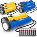 Eveready LED Flashlight (8-Pack) Bright Reliable Flashlights for General Purpose, Great for Camping, Car, Emergency Storm Power Outage Handheld Flashlight (Batteries Included)