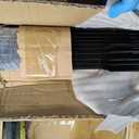 Metal Fence Posts, 4 FT Black Heavy Duty U Posts, No Dig T Posts for Fences Wire Mesh, Perfect for Temporary Fencing, Electric Fence Wire, Corner Anchor - 10 Packs
