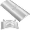Flame Broiler Kit for Pit Boss 850 820 Series Pellet Grills Replacement Parts Pitboss Diffuser Heat Deflector Plate Slide Cover 74518 n Bottom Plate 74519 Smoker BBQ Accessories