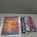 TINY FUN 12 Pack Diamond Painting Kits for Adults 5D Diamond Art Kit Paint by Number for Beginners, DIY Paint with Round Full Drill Diamonds Paintings Gem Art for Home Wall Decor Gift (12X16 Inch)