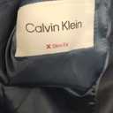 Calvin Klein - Traje de corte ajustado, por piezas, para hombres (30W x 30L, Blue Twill)