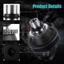 AULINK 594-236 Harmonic Balancer Crankshaft Pulley (4.0L V6) for Ford Ranger 2001-2011, Explorer 2003-2010, Explorer Sport Trac 2003-2010, Mustang 2005-2010, for Mercury Mountaineer 2003-2010