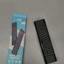 iPazzPort Mini Air Mouse Remote with Keyboard  7Color Backlit, Bluetooth & 2.4G DualMode, Responsive LightPress Buttons for Smart TV, Android Box, PC, Windows | AAA Battery Powered (NOT Included)