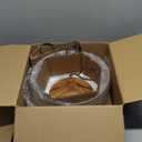 ELYONA 12 Inch Modern Pendant Light for Kitchen Island Farmhouse Hanging Lamp with Faux Pine Wood Grain Metal Shade, Adjustable Wabi Sabi Boho Ceiling Fixture for Dining Room Bedroom,Light Brown